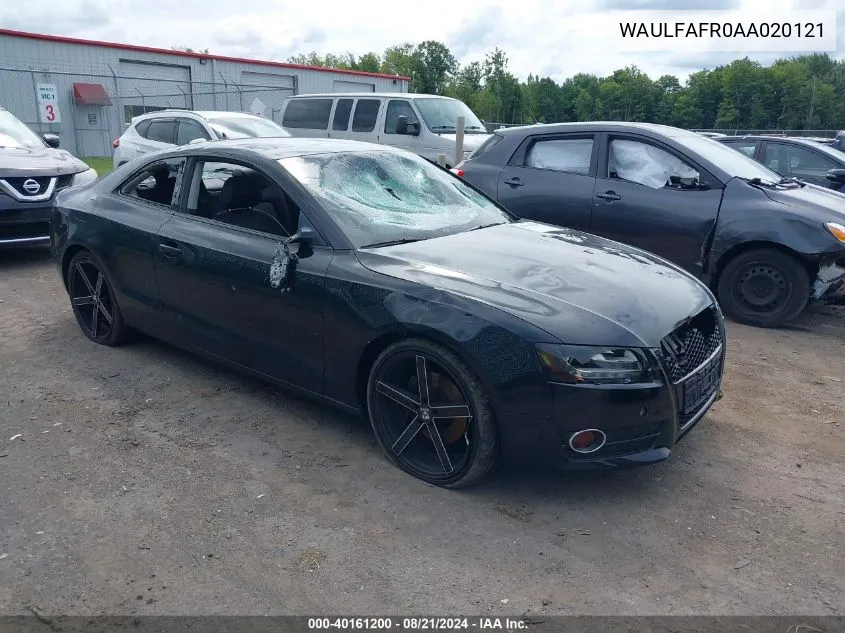 WAULFAFR0AA020121 2010 Audi A5 2.0T Premium