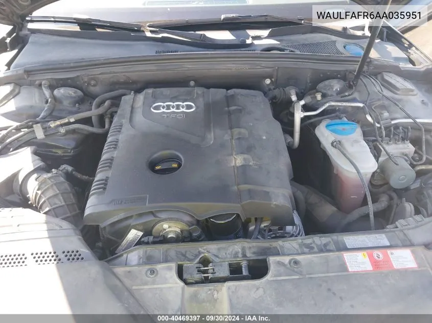 WAULFAFR6AA035951 2010 Audi A5 2.0T Premium