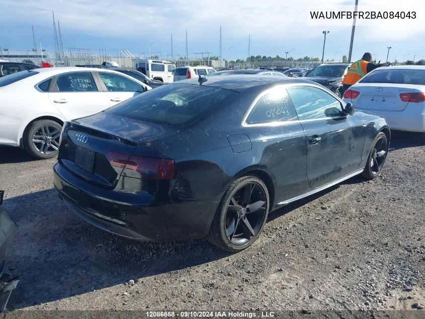 WAUMFBFR2BA084043 2011 Audi A5