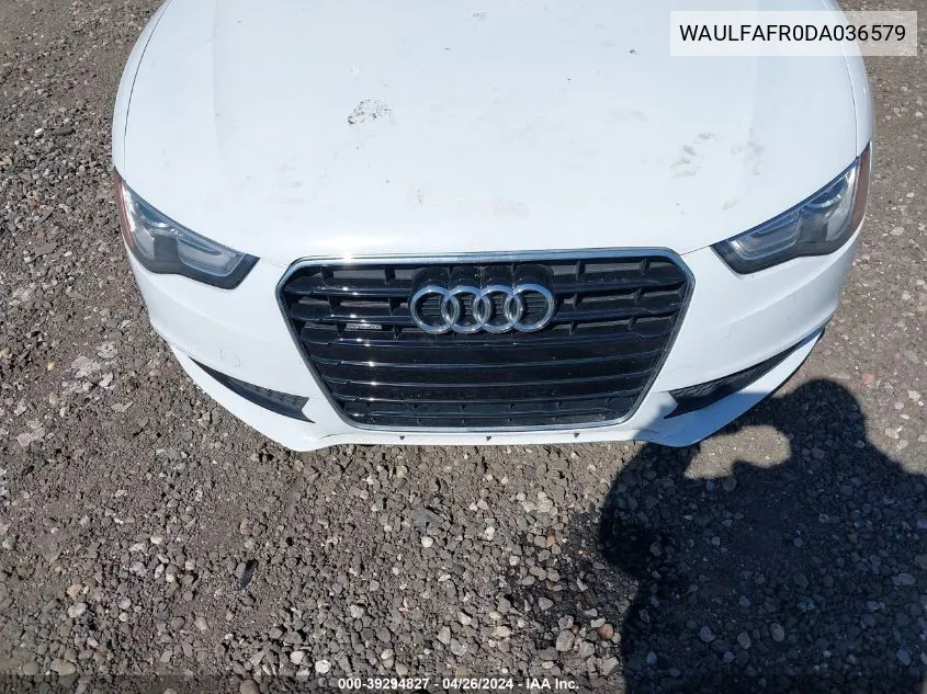 WAULFAFR0DA036579 2013 Audi A5 2.0T Premium