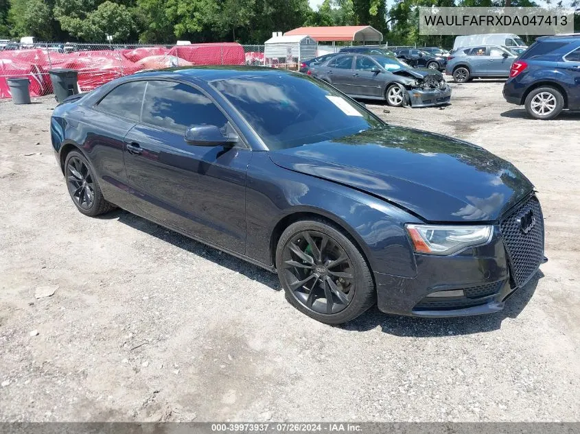 WAULFAFRXDA047413 2013 Audi A5 2.0T Premium