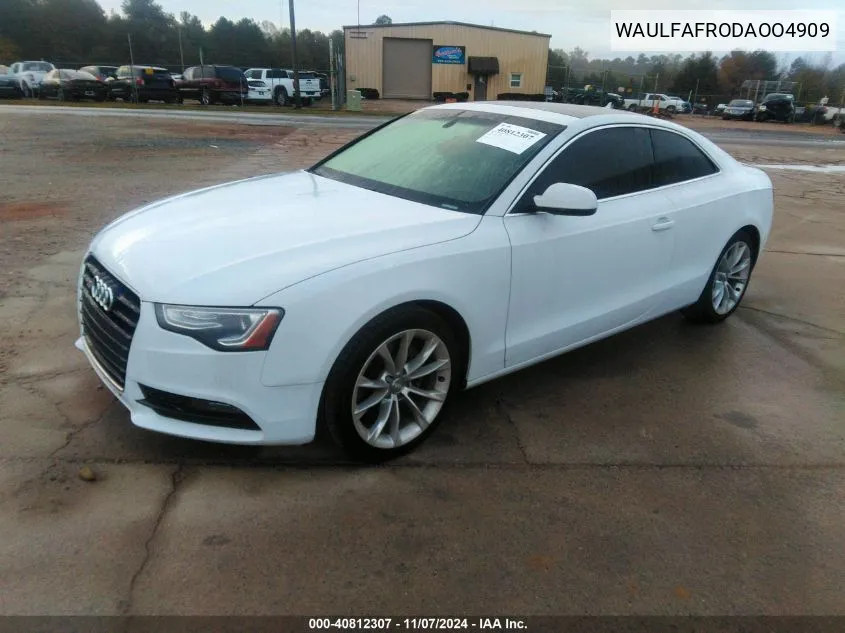 WAULFAFRODAOO4909 2013 Audi A5 2.0T Premium