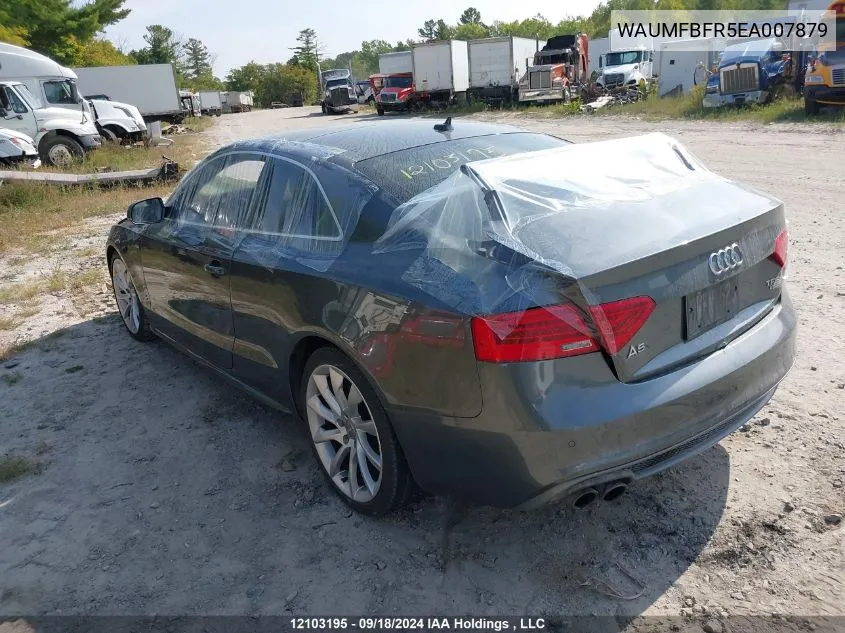 WAUMFBFR5EA007879 2014 Audi A5