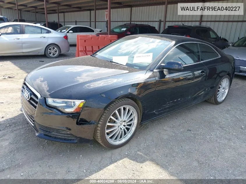 WAULFAFR9EA040227 2014 Audi A5 2.0T Premium