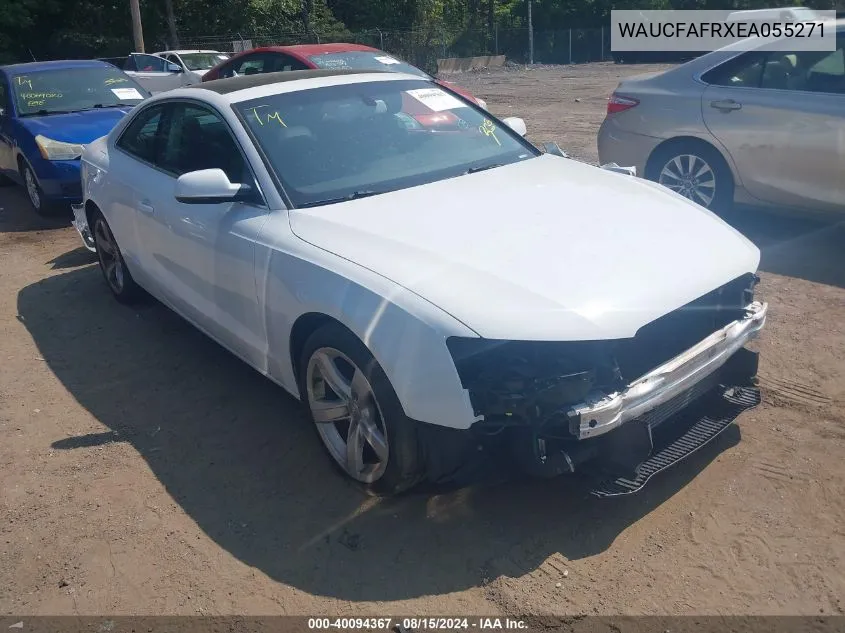 WAUCFAFRXEA055271 2014 Audi A5 2.0T Premium