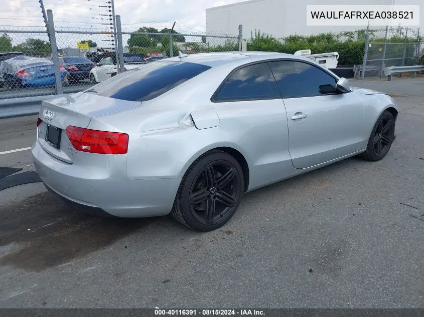 WAULFAFRXEA038521 2014 Audi A5 2.0T Premium