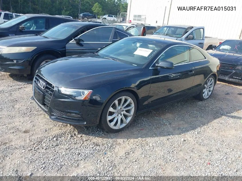 WAURFAFR7EA015031 2014 Audi A5 2.0T Premium