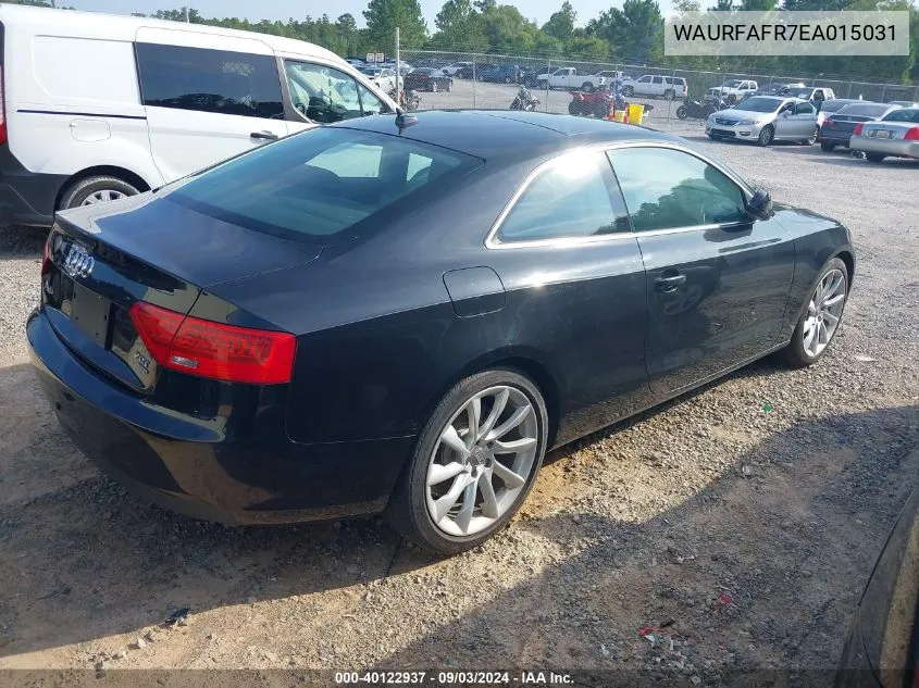 WAURFAFR7EA015031 2014 Audi A5 2.0T Premium