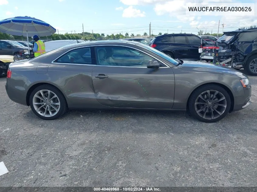 WAUCFAFR6EA030626 2014 Audi A5 2.0T Premium