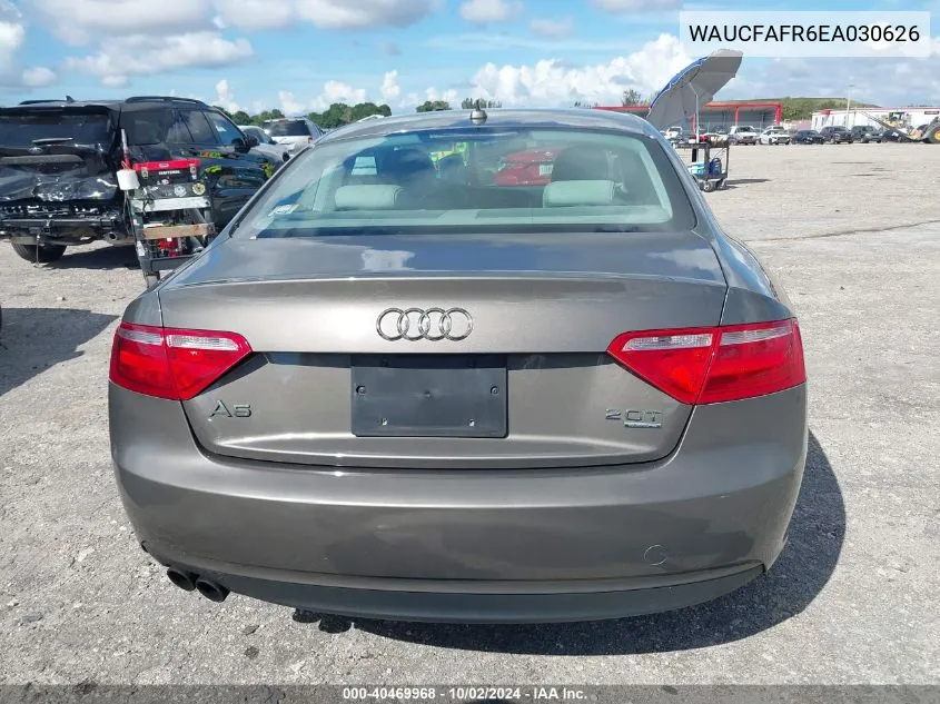 2014 Audi A5 2.0T Premium VIN: WAUCFAFR6EA030626 Lot: 40469968