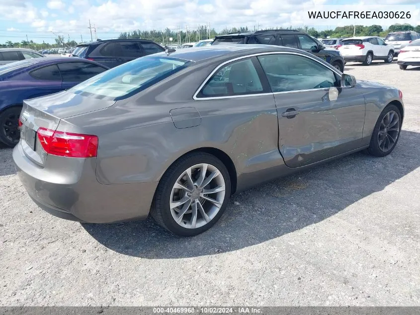 2014 Audi A5 2.0T Premium VIN: WAUCFAFR6EA030626 Lot: 40469968