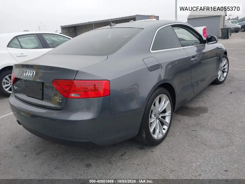 WAUCFAFR1EA055370 2014 Audi A5 2.0T Premium