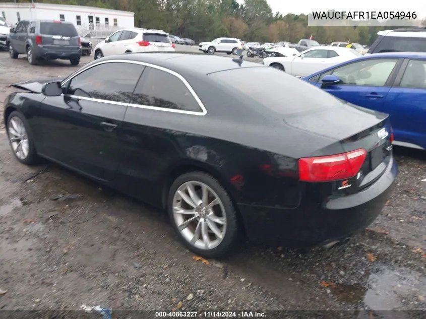 2014 Audi A5 2.0T Premium VIN: WAUCFAFR1EA054946 Lot: 40863227