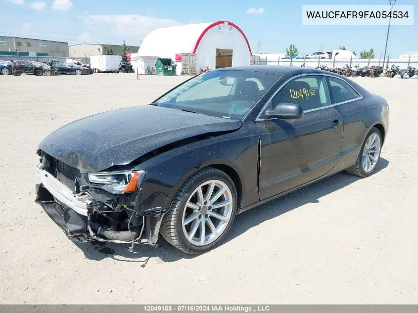 WAUCFAFR9FA054534 2015 Audi A5 Premium