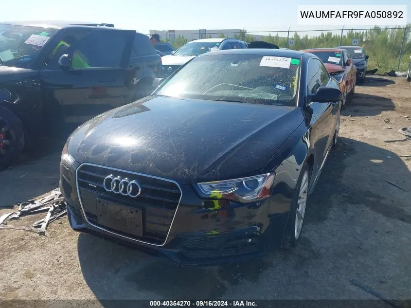 WAUMFAFR9FA050892 2015 Audi A5 Premium Plus