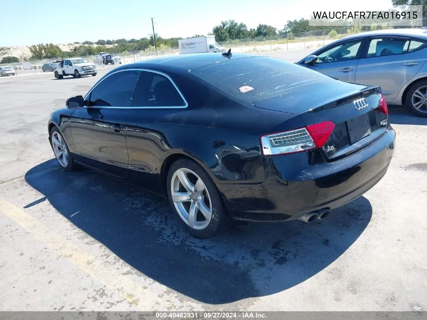 WAUCFAFR7FA016915 2015 Audi A5 2.0T Premium