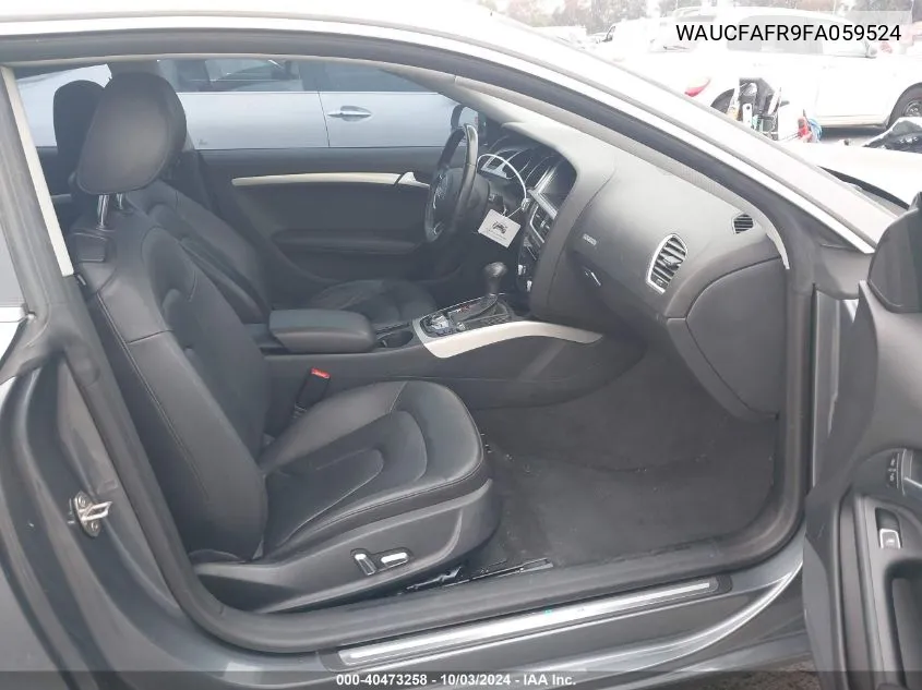 WAUCFAFR9FA059524 2015 Audi A5 2.0T Premium