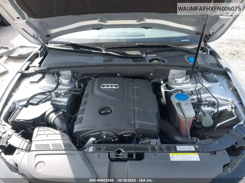 WAUMFAFHXFN006075 2015 Audi A5 2.0T Premium