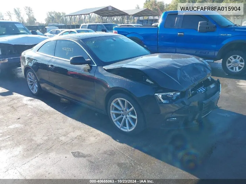 WAUCFAFR8FA015904 2015 Audi A5 2.0T Premium