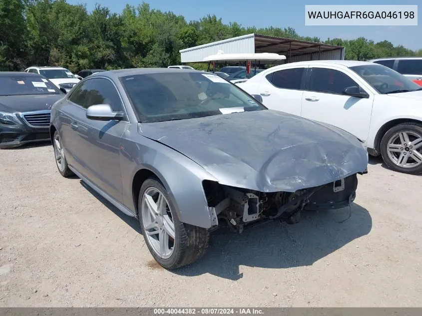 WAUHGAFR6GA046198 2016 Audi A5 2.0T Premium