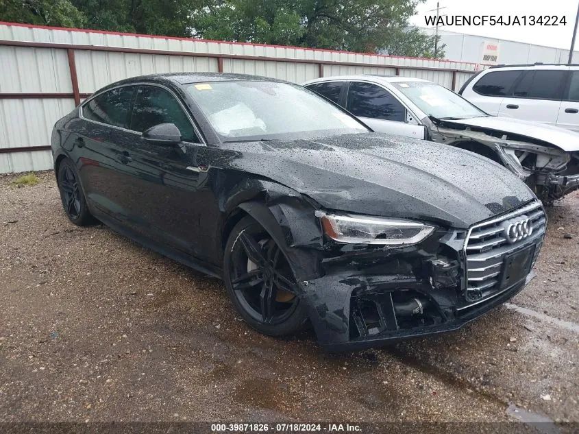 WAUENCF54JA134224 2018 Audi A5 2.0T Premium