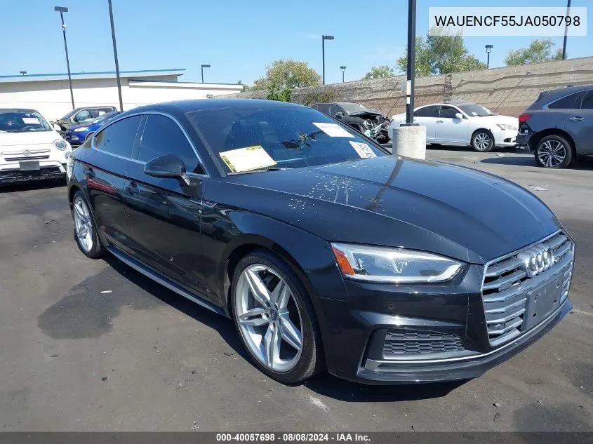 WAUENCF55JA050798 2018 Audi A5 2.0T Premium