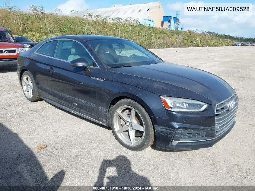 WAUTNAF58JA009528 2018 Audi A5 2.0T Premium