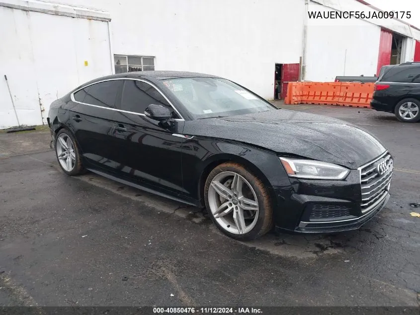 2018 Audi A5 2.0T Premium VIN: WAUENCF56JA009175 Lot: 40850476