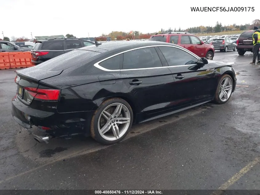 2018 Audi A5 2.0T Premium VIN: WAUENCF56JA009175 Lot: 40850476