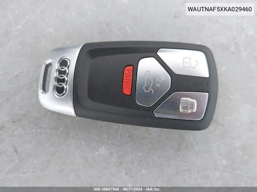 WAUTNAF5XKA029460 2019 Audi A5 45 Premium