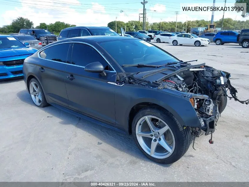 WAUENCF58KA013990 2019 Audi A5 45 Premium