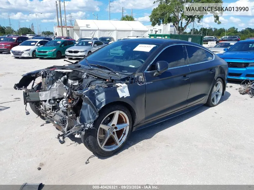 WAUENCF58KA013990 2019 Audi A5 45 Premium