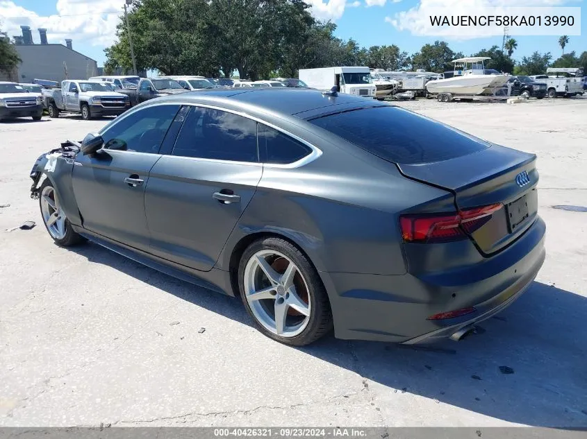 WAUENCF58KA013990 2019 Audi A5 45 Premium