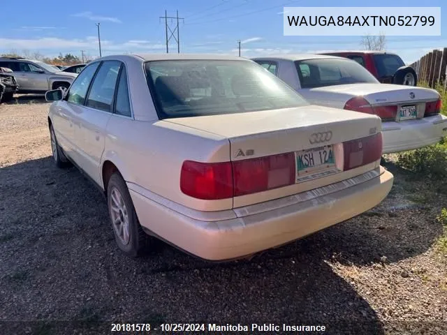 1996 Audi A6 Quattro VIN: WAUGA84AXTN052799 Lot: 20181578