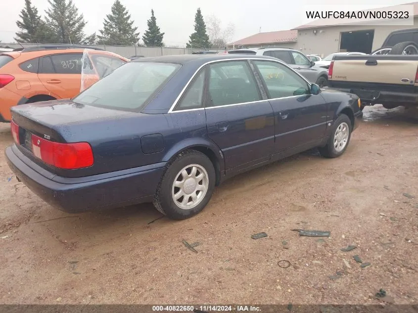 1997 Audi A6 VIN: WAUFC84A0VN005323 Lot: 40822650