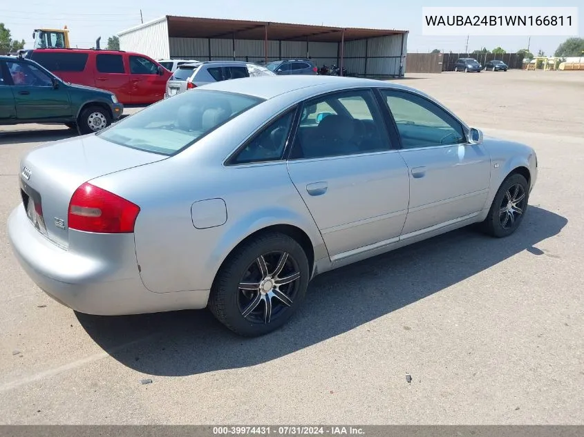 WAUBA24B1WN166811 1998 Audi A6