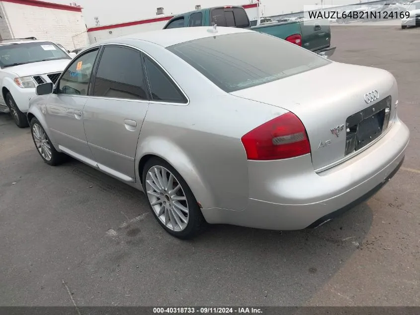 WAUZL64B21N124169 2001 Audi A6 4.2