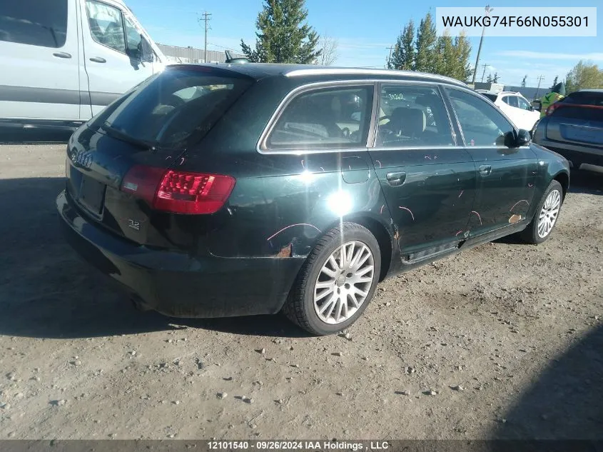 WAUKG74F66N055301 2006 Audi A6