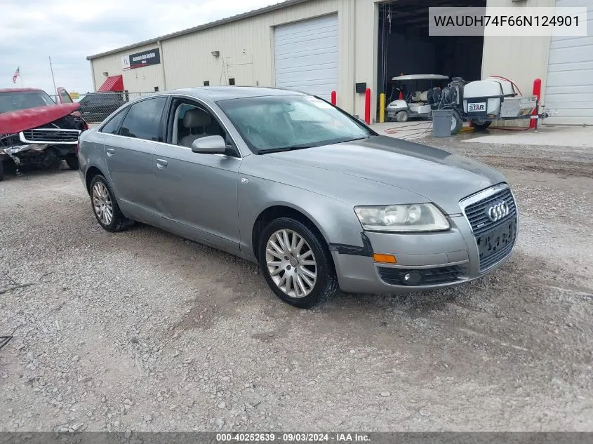 2006 Audi A6 3.2 VIN: WAUDH74F66N124901 Lot: 40252639