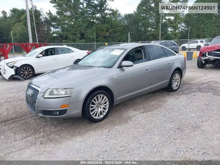 2006 Audi A6 3.2 VIN: WAUDH74F66N124901 Lot: 40252639