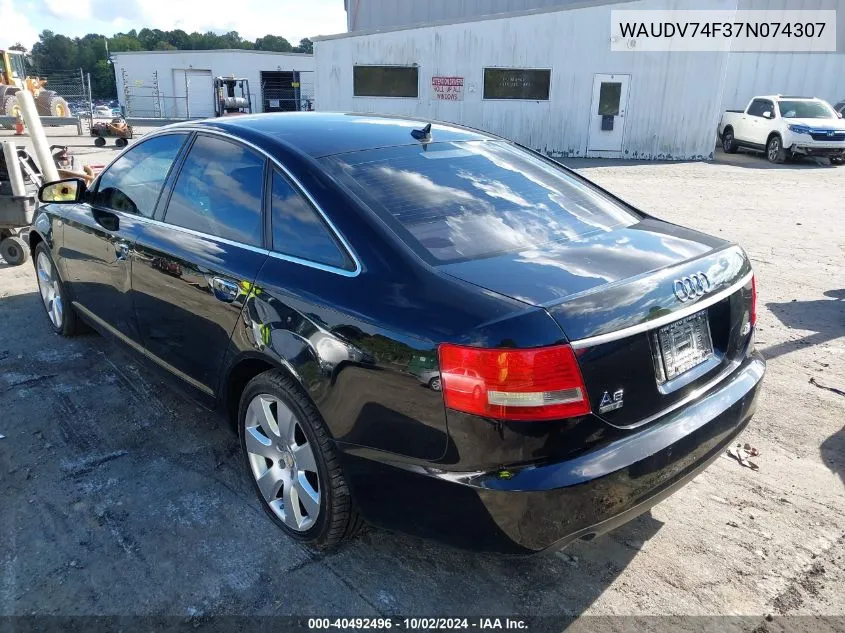 WAUDV74F37N074307 2007 Audi A6 4.2