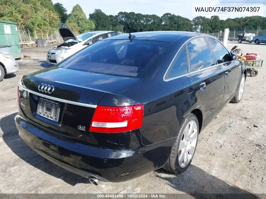 WAUDV74F37N074307 2007 Audi A6 4.2