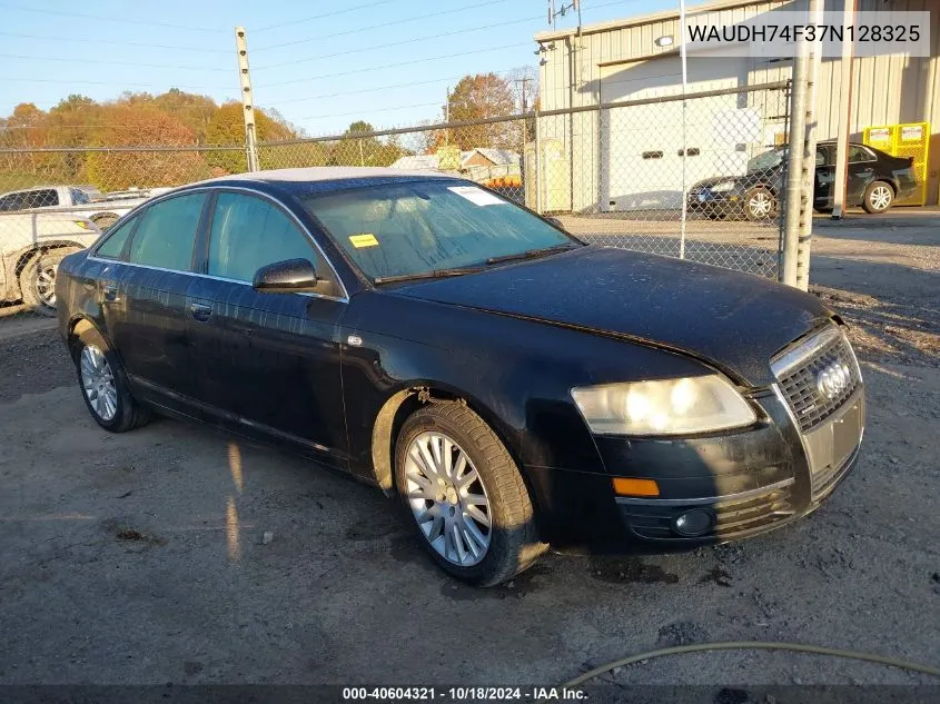 2007 Audi A6 3.2 VIN: WAUDH74F37N128325 Lot: 40604321