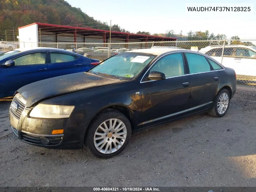 2007 Audi A6 3.2 VIN: WAUDH74F37N128325 Lot: 40604321