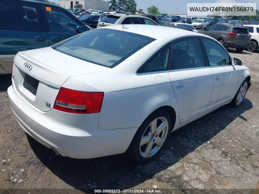 WAUDH74F88N156879 2008 Audi A6 3.2