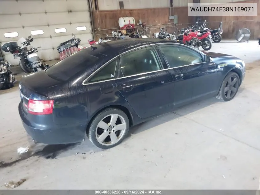 WAUDH74F38N169071 2008 Audi A6 3.2 Quattro