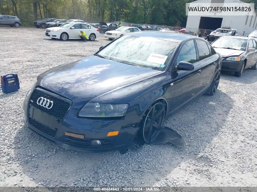 WAUDV74F98N154826 2008 Audi A6 4.2