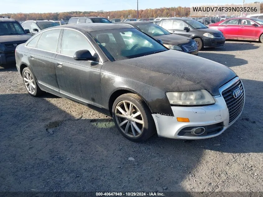 2009 Audi A6 4.2 Prestige VIN: WAUDV74F39N035266 Lot: 40647949