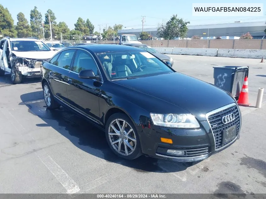 WAUFGAFB5AN084225 2010 Audi A6 3.0 Premium