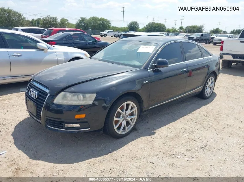 2010 Audi A6 3.0 Premium VIN: WAUFGAFB9AN050904 Lot: 40365377